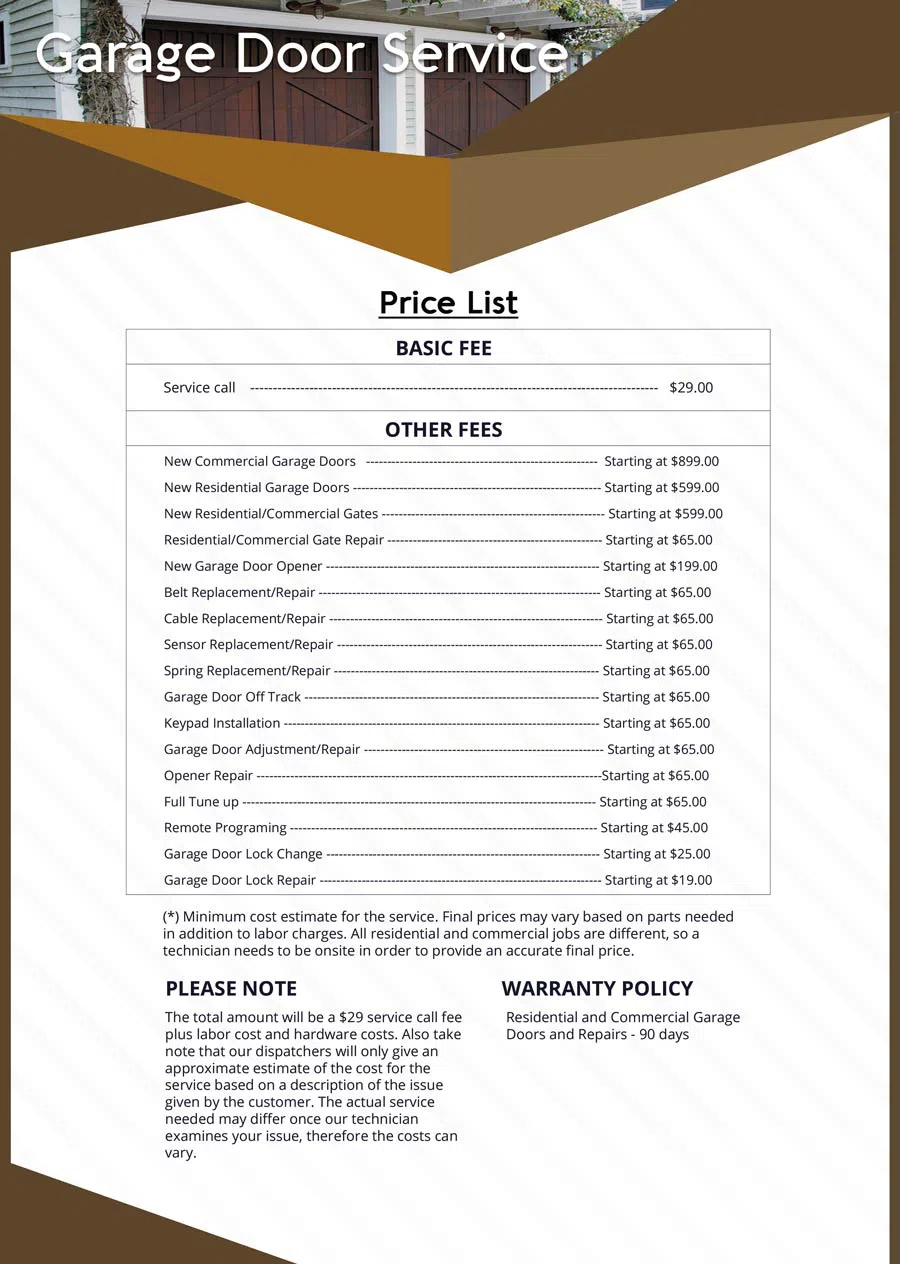 Oradell Express Garage Door Service Oradell, NJ 201-470-5394